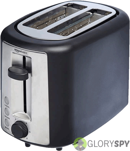 What is the Amazon Basics 2 Slice extra-wide slot Toaster?
