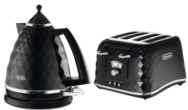3. De'Longhi Brillante Jug Kettle and Toaster