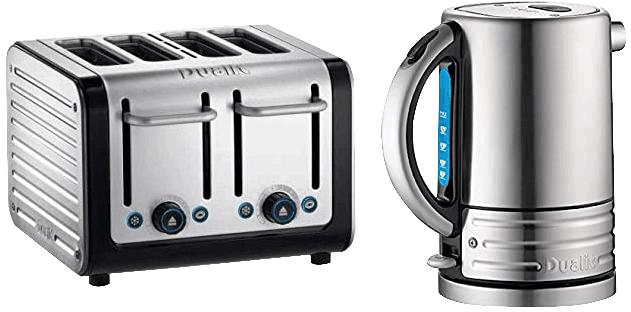 2. Dualit Toaster and 72905 Architect Kettle