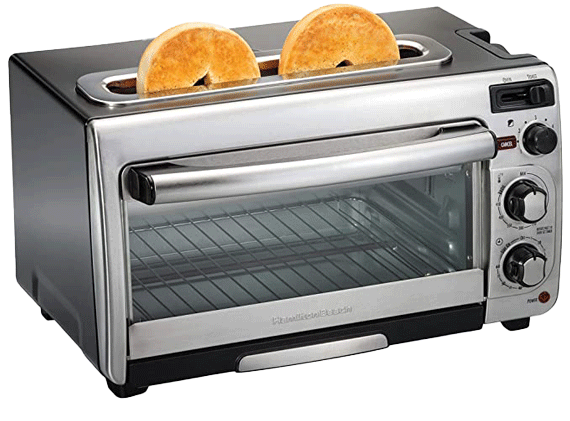 1. Hamilton Beach 2-in-1 Countertop Oven – Best Convection Toaster Oven