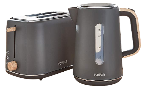 6. Tower Scandi Kettle and Toaster