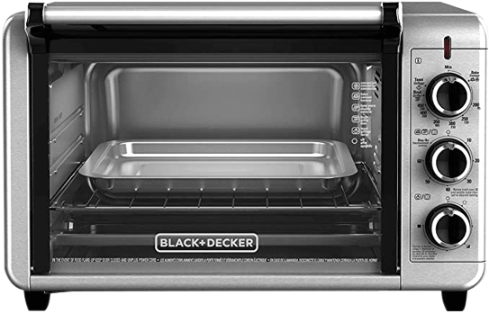 7. Black+Decker TO3210SSD 6-Slice Convection Toaster Oven