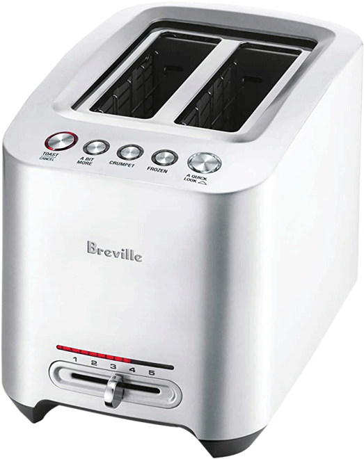 4. Breville BTA820XL Die-Cast 2-Slice Smart Toaster