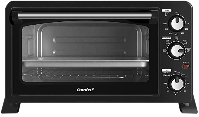 1. COMFEE’ CFO-CC2501 – Best 6-Slice Toaster Oven