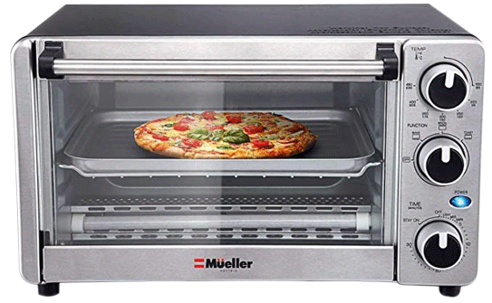 4. Mueller Austria Natural Convection Toaster Oven