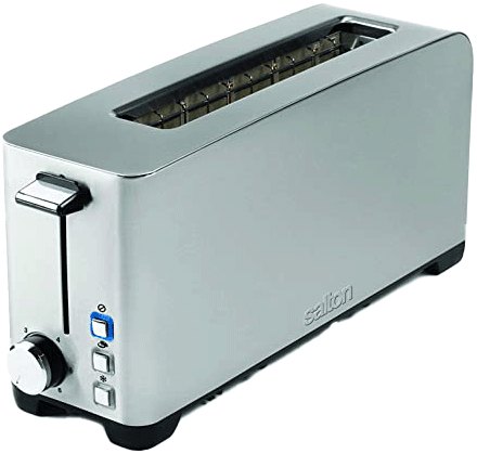 4. Salton Space Saving Long Slot Electric Toaster – Recommended Toaster