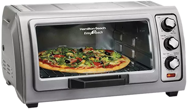 1. Hamilton Beach 6-Slice Countertop Toaster Oven
