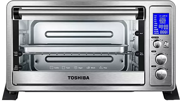 5. Toshiba AC25CEW-SS Digital Toaster Oven