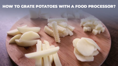 How to Grate Potatoes with a Food Processor?
